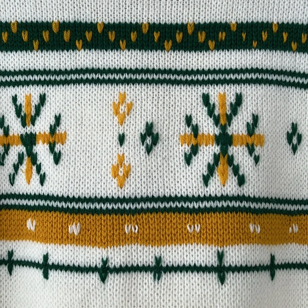 Vintage 70s JCPenney Acrylic Fair Isle Swester